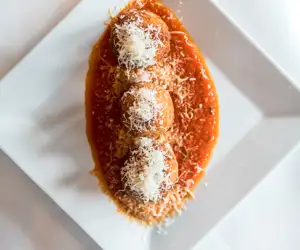 Our famous meatballs at John's Cafe in Woodbury. 